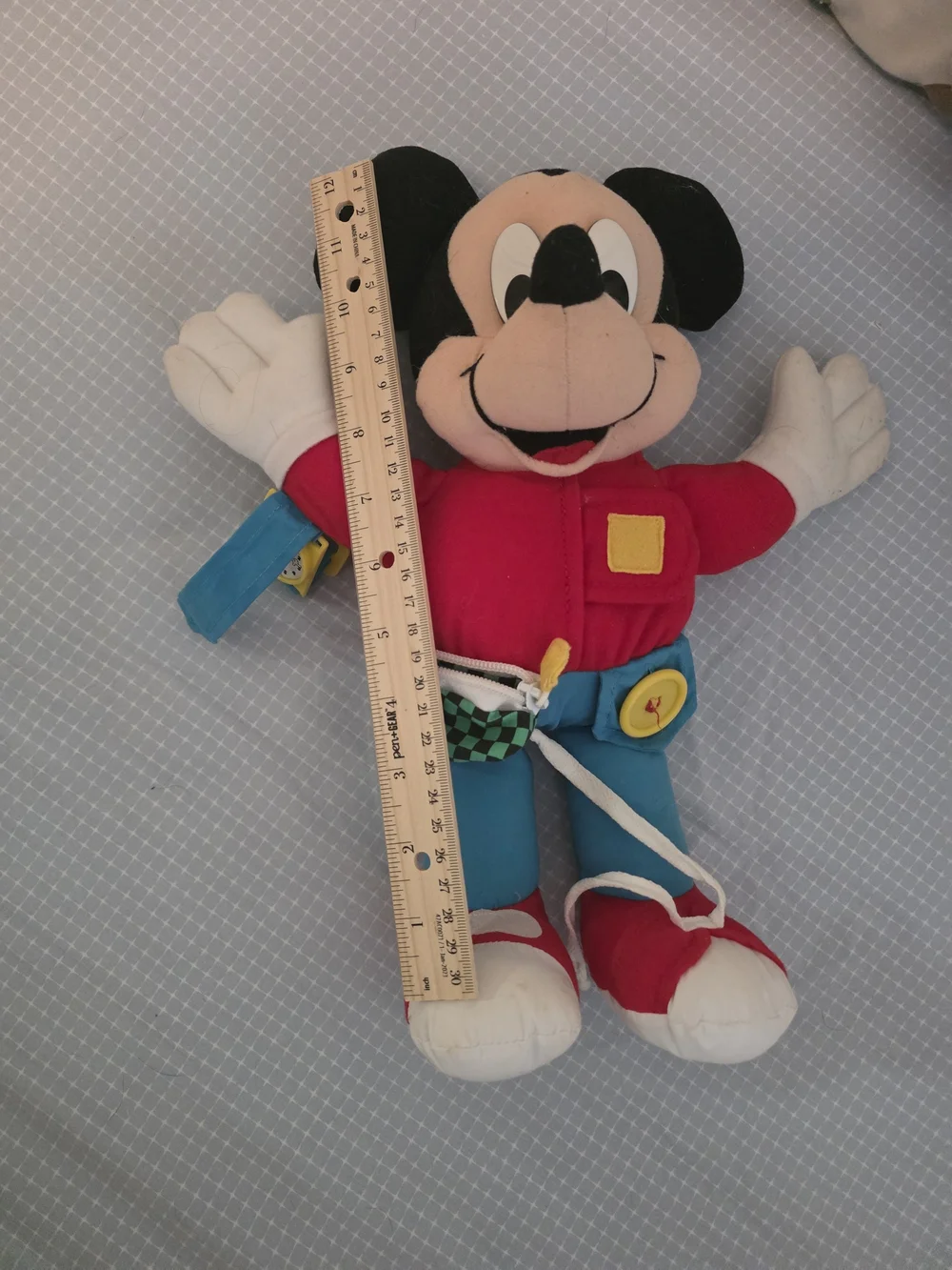 Vintage Learn To Dress Mickey Mouse
